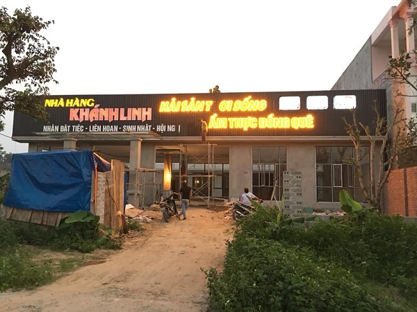 Làm bảng hiệu chữ nổi quảng cáo đẹp tại Đà Nẵng Lh: 0974480518