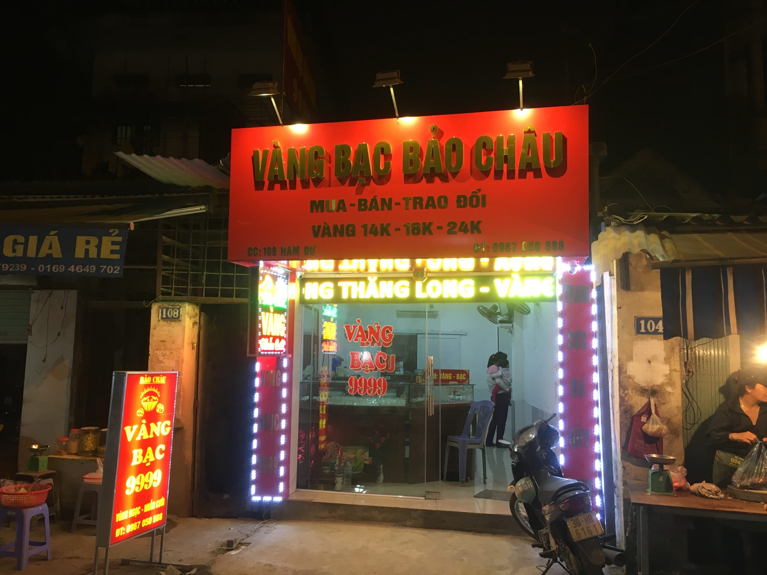 Làm bảng hiệu tiệm vàng đẹp tại Đà Nẵng LH: 0974480518