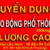 Tuyển lao động phổ thông, dạy nghề không cần trình độ tại Đà Nẵng