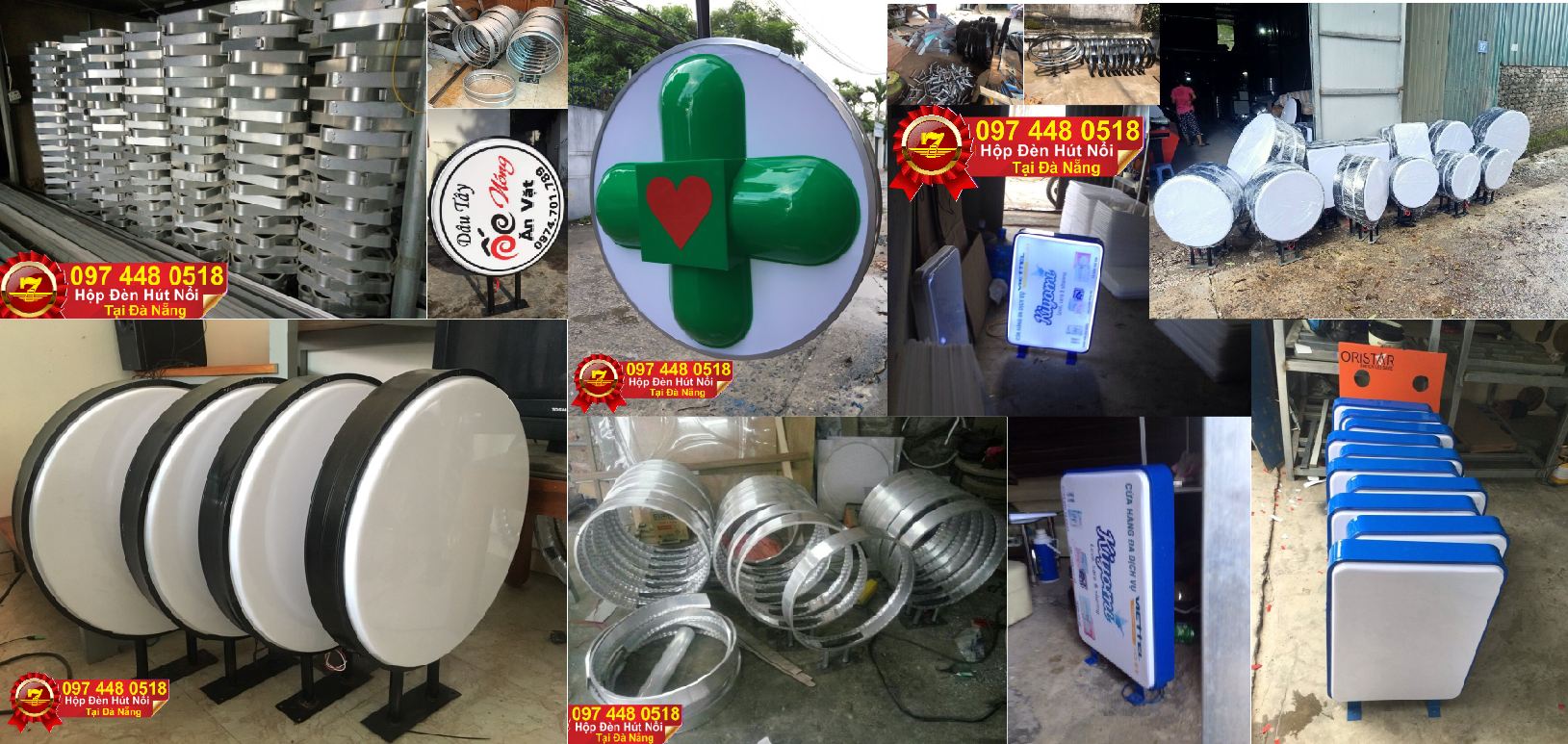 Xưởng chuyên gia công làm mica hút nổi, phân phối hộp đèn hút nổi giá rẻ tại Đà Nẵng.