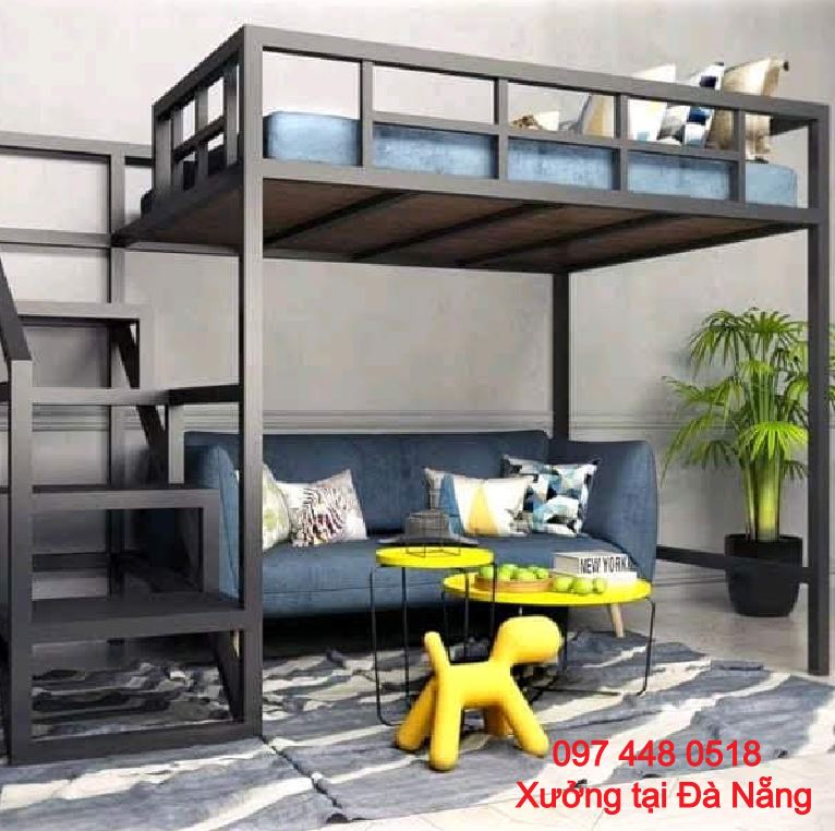 Thiết kế, làm giường tầng sắt theo yêu cầu tại Đà Nẵng.